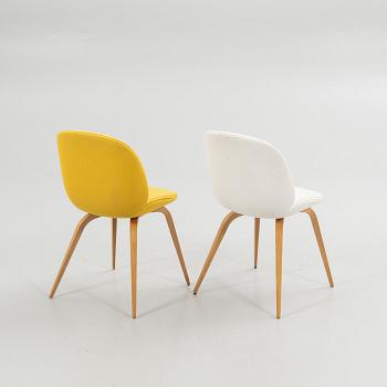 GamFratesi, chairs, 2 pcs, "Beetle Chair", Gubi, Denmark.