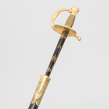 A smallsword.