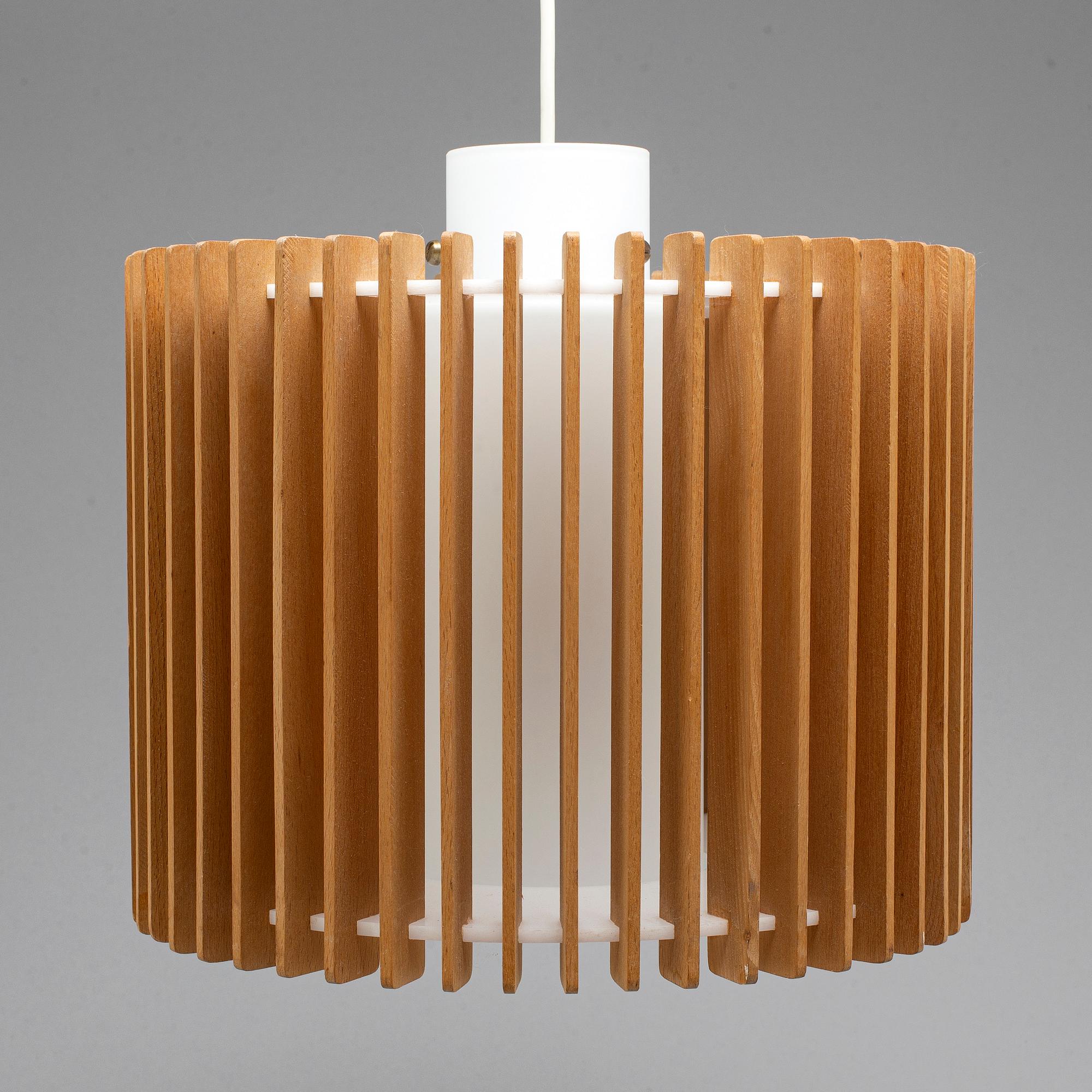 HANS-AGNE JAKOBSSON, taklampa, modell T 485, Markaryd, 1960-tal.
