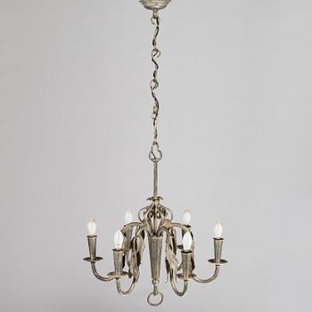 Paavo Tynell, a 1930's 'R6/1706' chandelier for Taito.