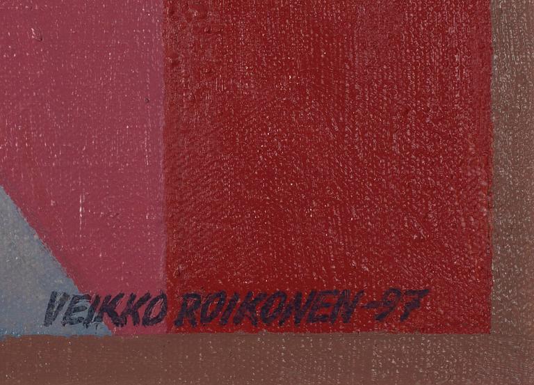 VEIKKO ROIKONEN, olja på duk, sign. och dat. -97.