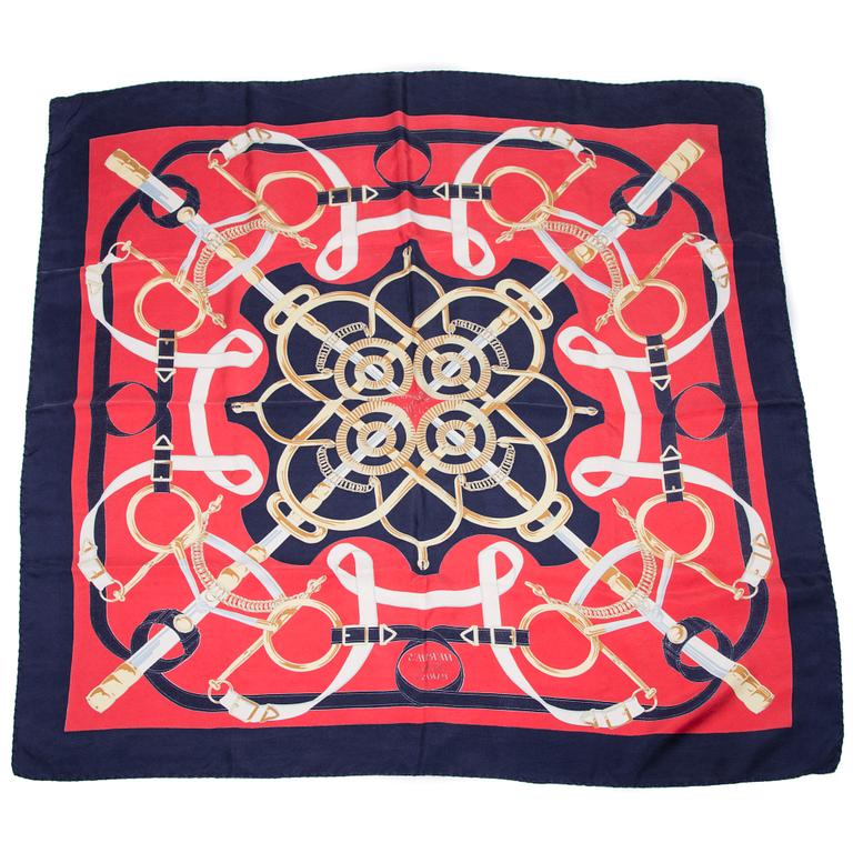 SCARF, "Eperon d'Or", Hermès.