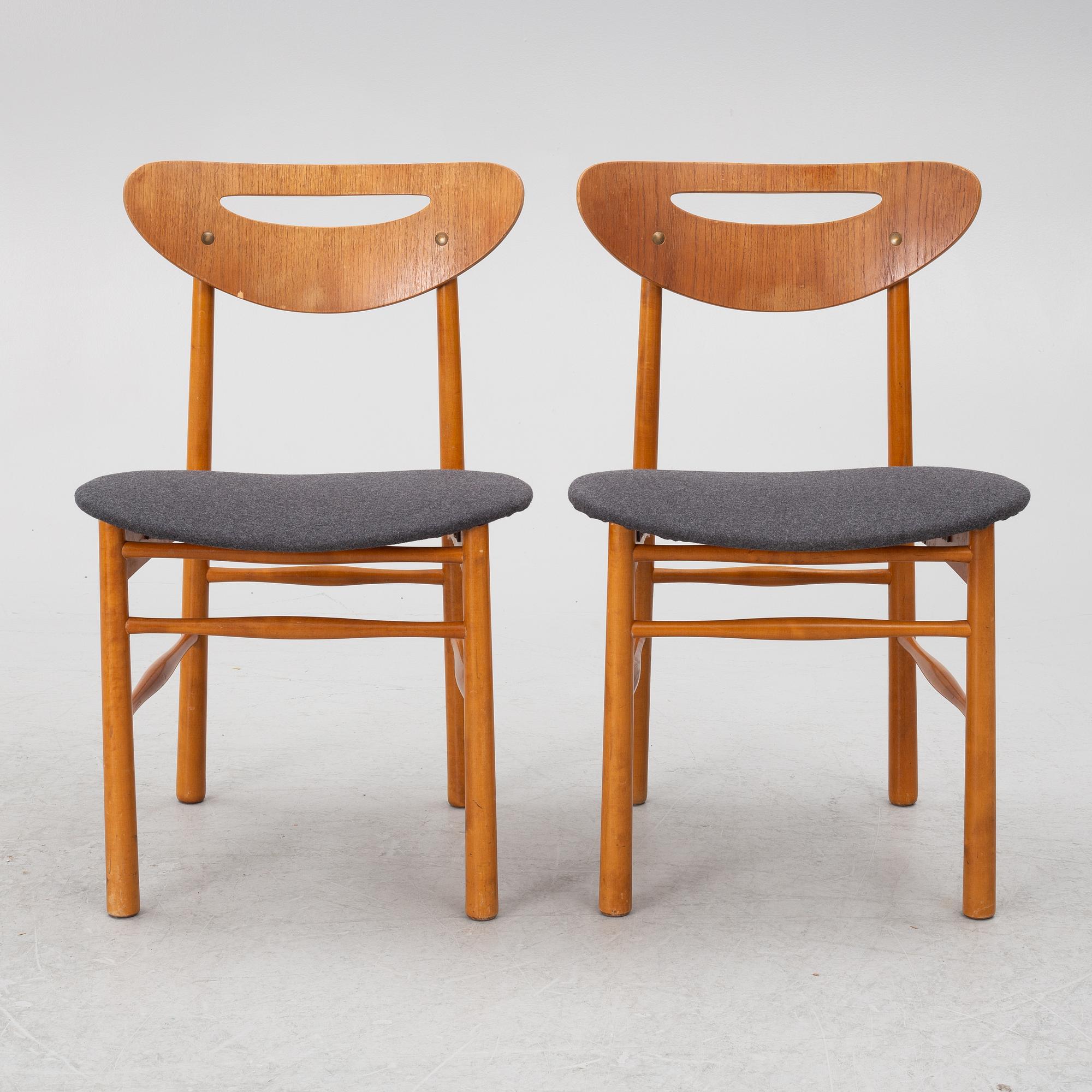 Stolar, ett par, 1950-tal.