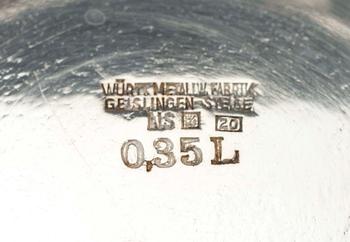 KANNA, nysilver, WMF.