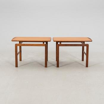 Birgitta Waldonen sidobord 2 st modellnr 13013 Asko Finland 1960-tal.