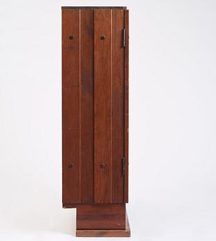 Axel Einar Hjorth, a stained pine 'Lovö' cabinet, Nordiska Kompaniet, Sweden 1930s.