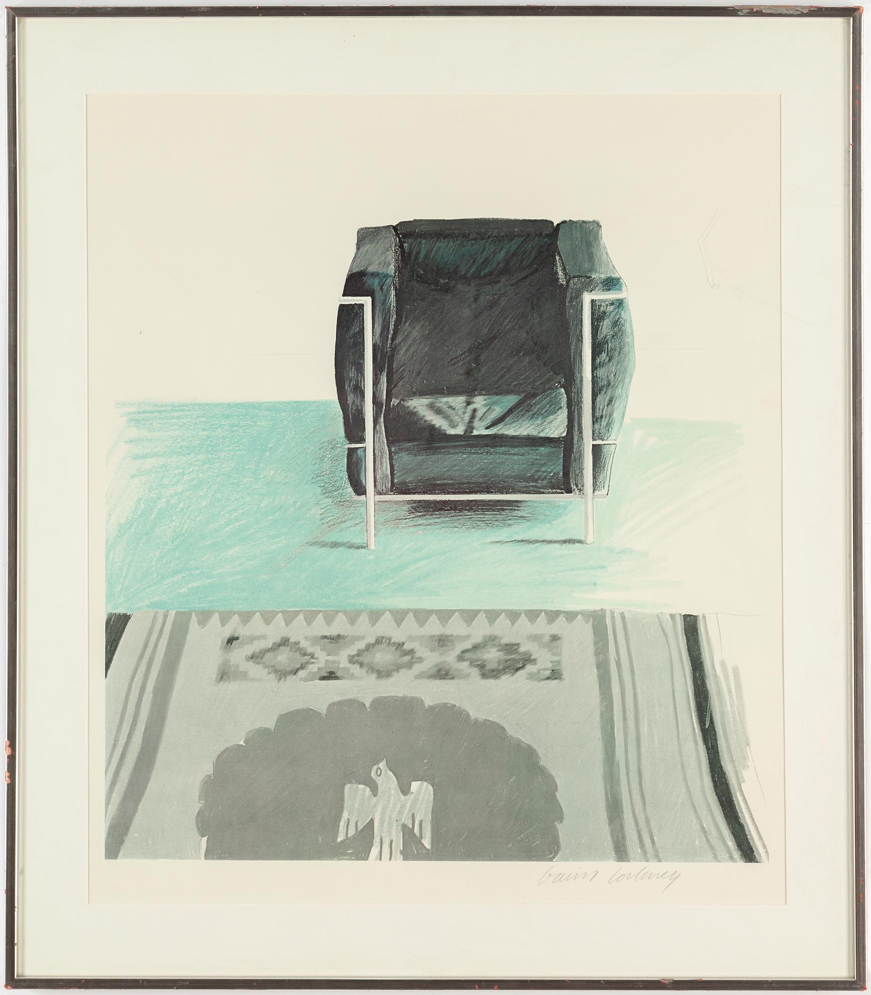 DAVID HOCKNEY, offset, signerad.