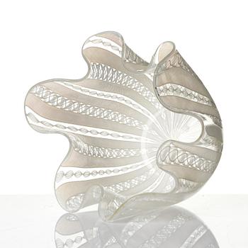 Paolo Venini & Fulvio Bianconi, A 'Fazzoletto' glass vase, Murano Italia.