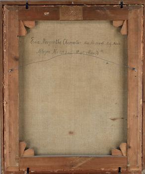 OKÄND KONSTNÄR, olja på duk,  1700-tal.