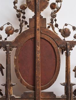 Speglar, ett par, Norditalien, omkring år 1800, Louis XVI.