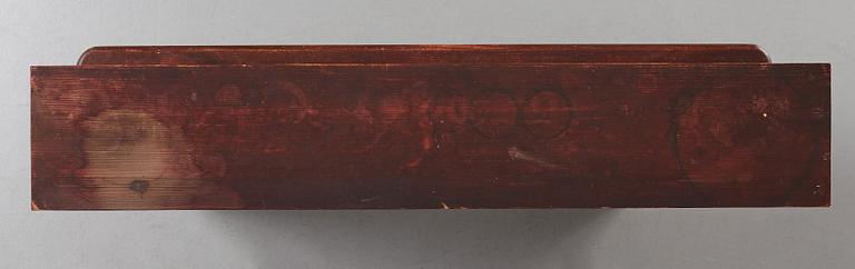 Axel Einar Hjorth, a stained pine "Sport" bookcase, Nordiska kompaniet, 1930's.