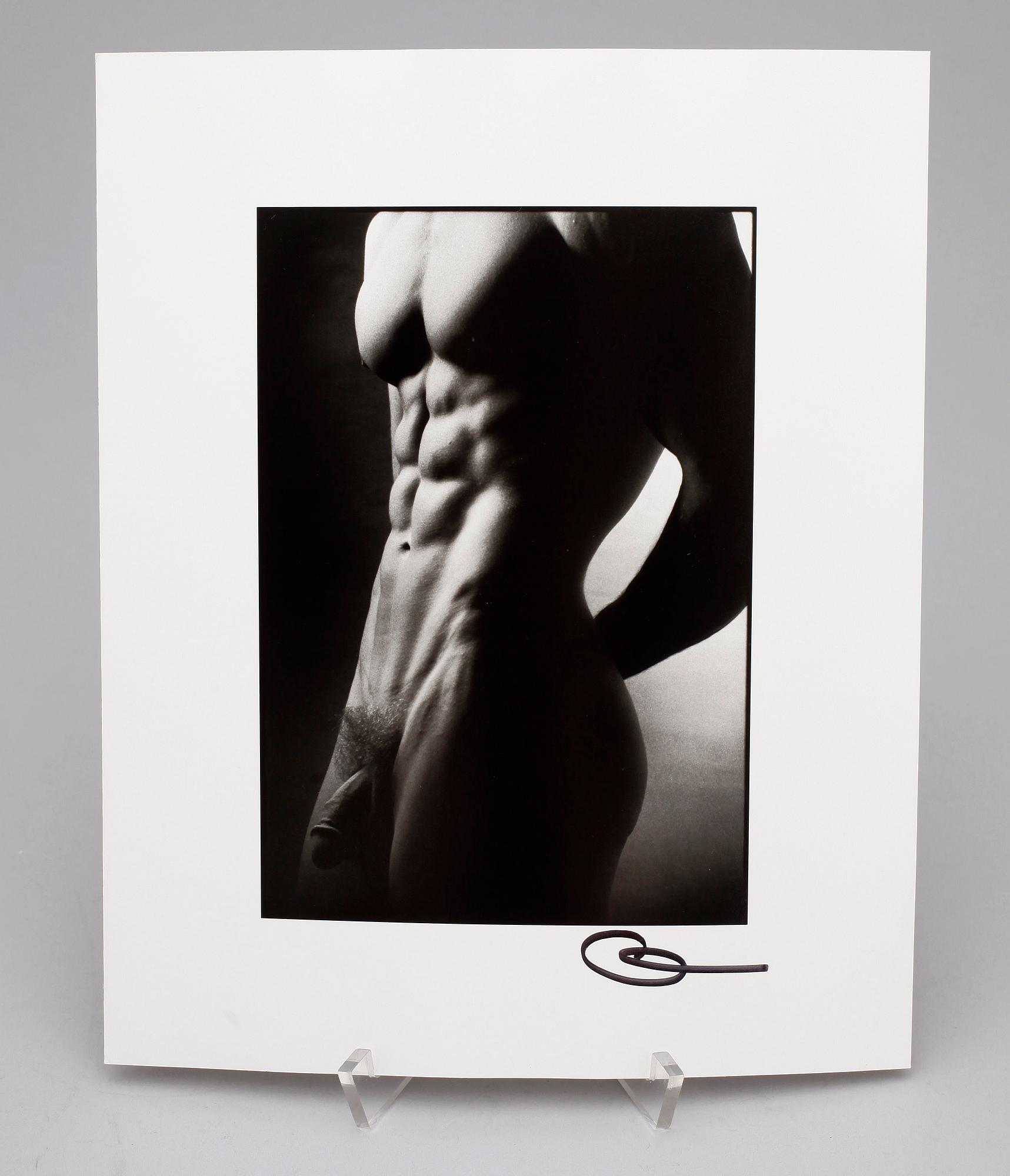 GREG GORMAN, BOK "Inside life", medföljande FOTO, signerat.