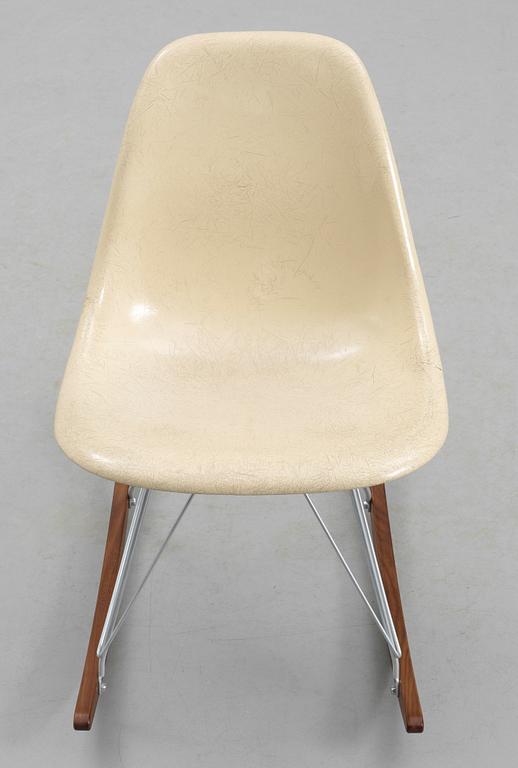 GUNGSTOL, "Rocker Chair", Charles & Ray Eames, märkt Herman Miller. 1960-tal.