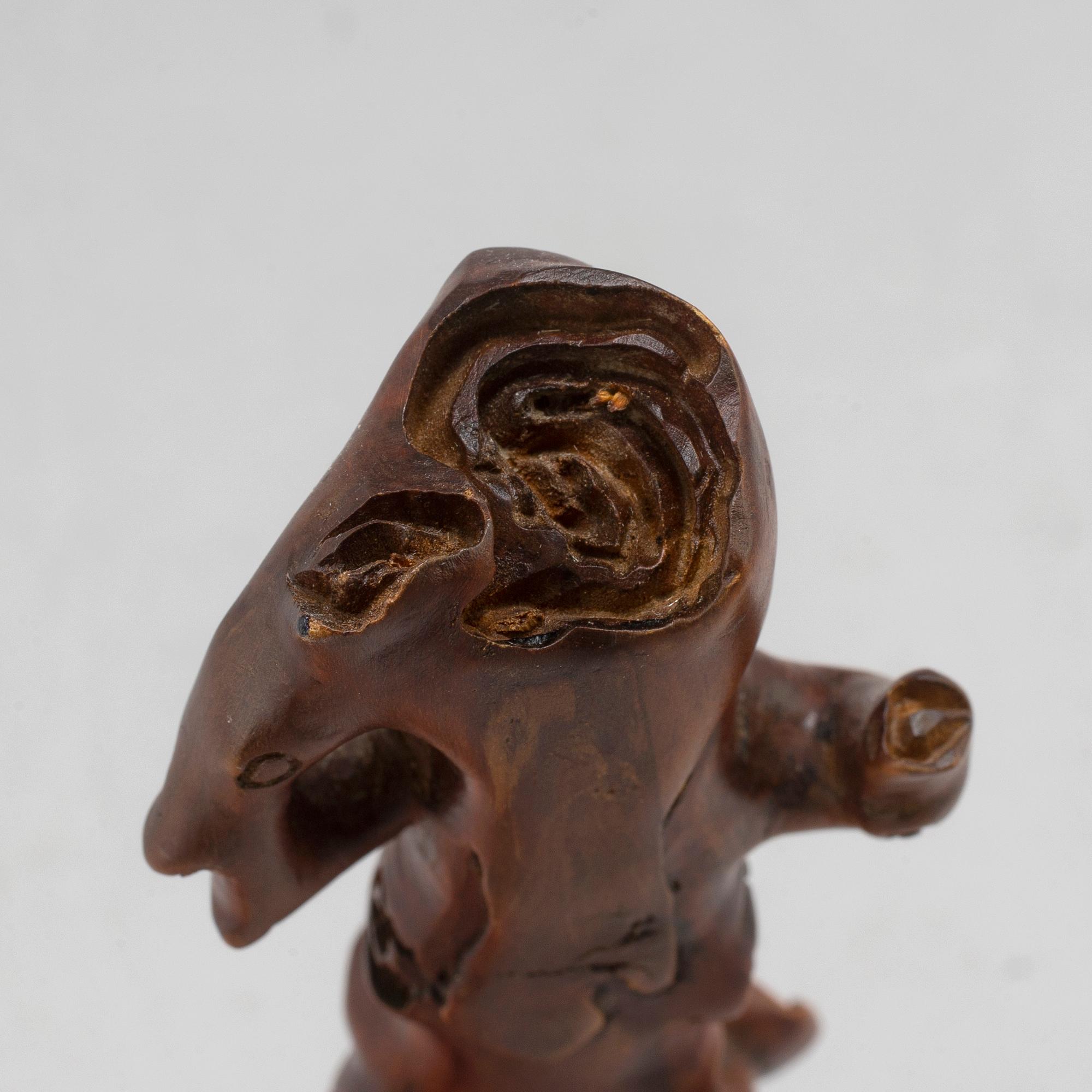 PENSELSTÄLL, boxwood. Qingdynastin, 1800-tal.