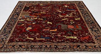 A Chahar Mahal va Bakhtiar carpet  ca 393 x 300 cm.