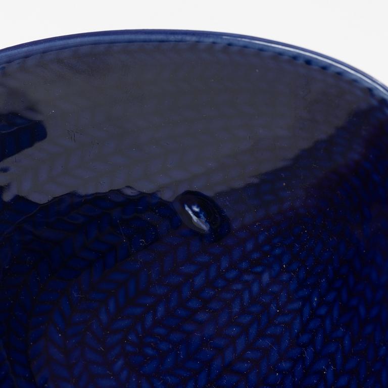 Hertha Bengtson, A 92-piece dinner service, 'Blå eld', Rörstrand, Sweden.