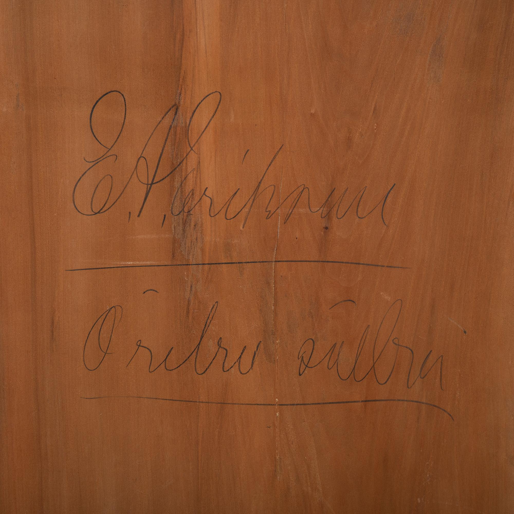 A first half of the 20th Century mahogany book case.