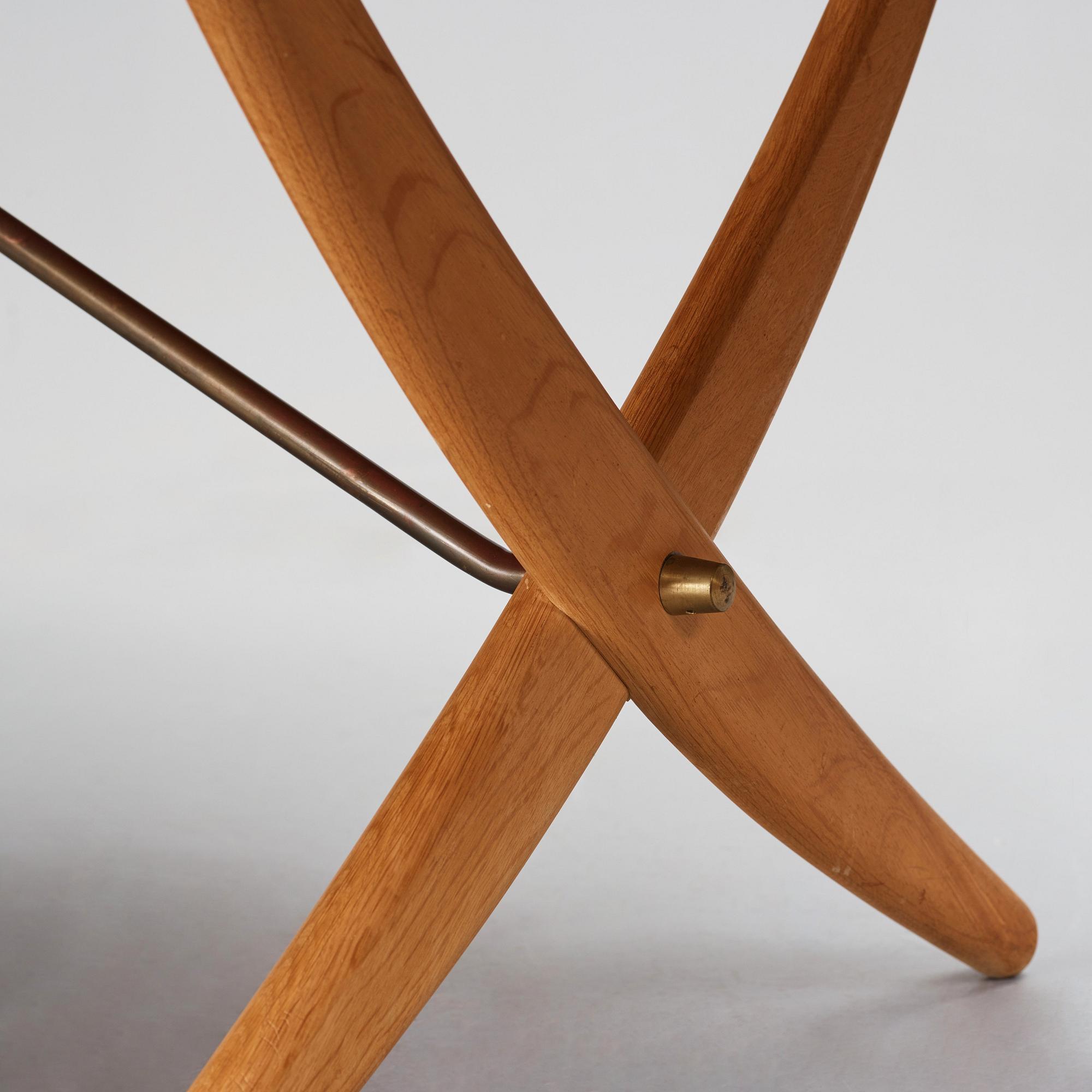 Hans J. Wegner, matbord med klaffar, "AT-314", Andreas Tuck, Danmark 1950-60-tal.
