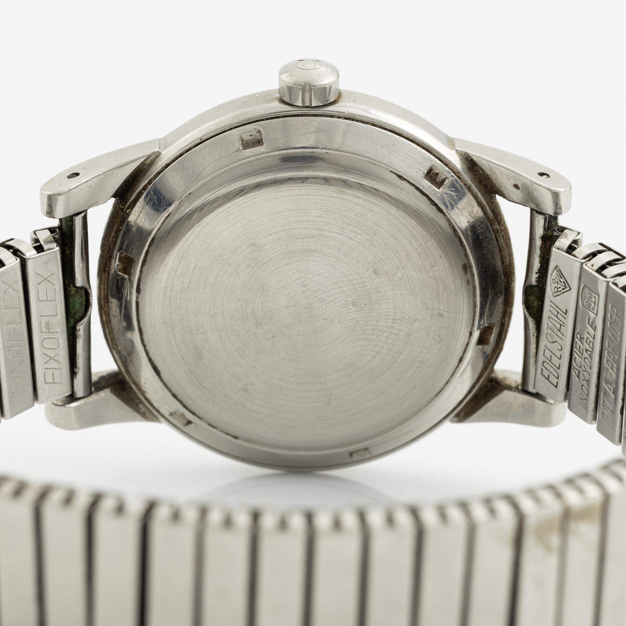 Omega, Seamaster, "Waffle Dial", armbandsur, 36 mm.
