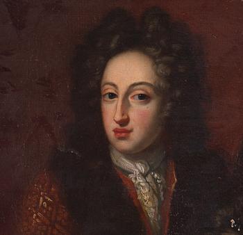 David Klöcker Ehrenstrahl Hans ateljé, Karl XI med familj.