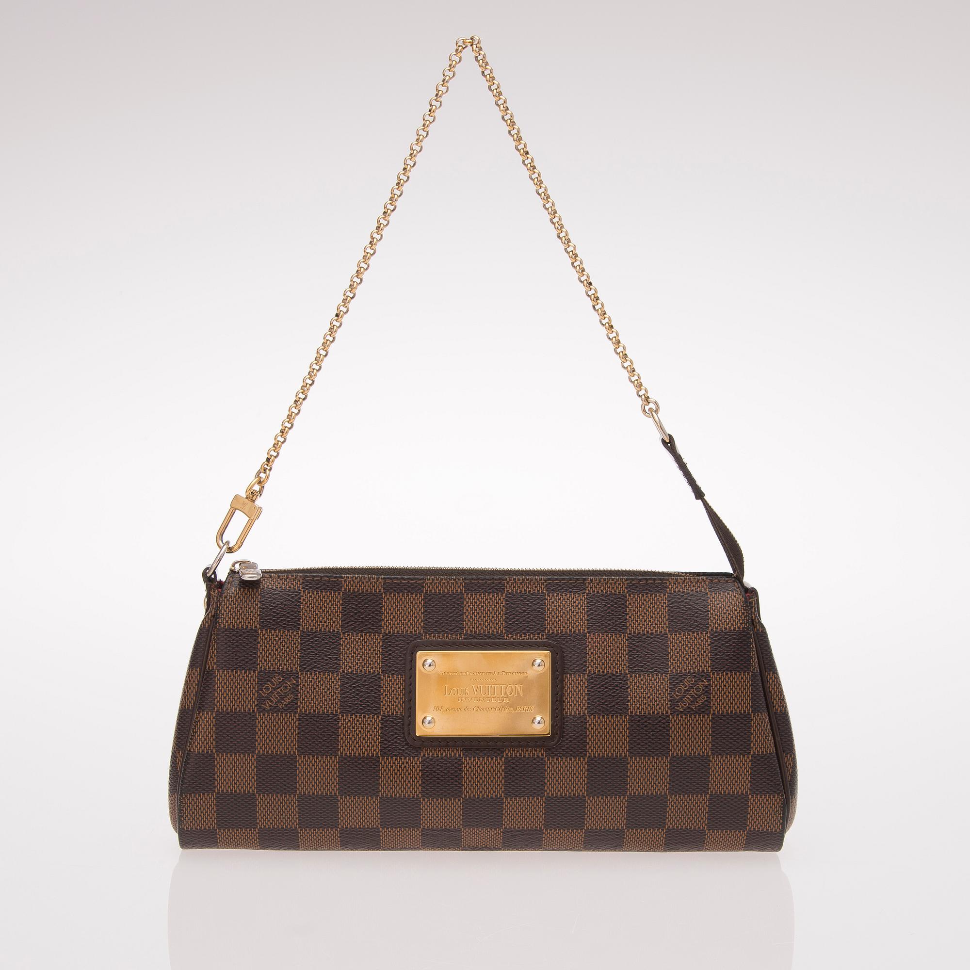 CLUTCH, "Eva damier Bag", Louis Vuitton.