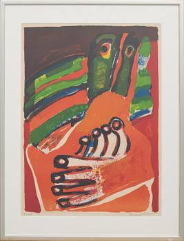 .BENGT LINDSTRÖM, colour lithographe, signed and numbered 29/90.