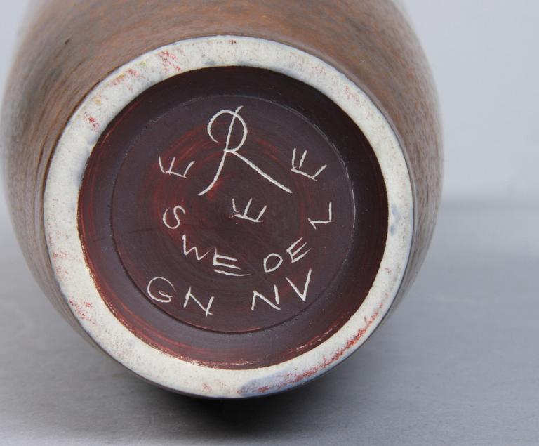 FAT samt, VASER, 2 st, stengods, Marianne Westman, C-H Stålhane samt Gunnar Nylynd, Rörstrand.