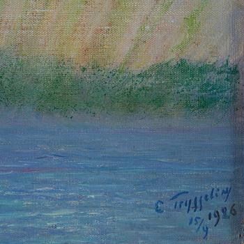 Erik Tryggelin, "Norrsken över Vättern".