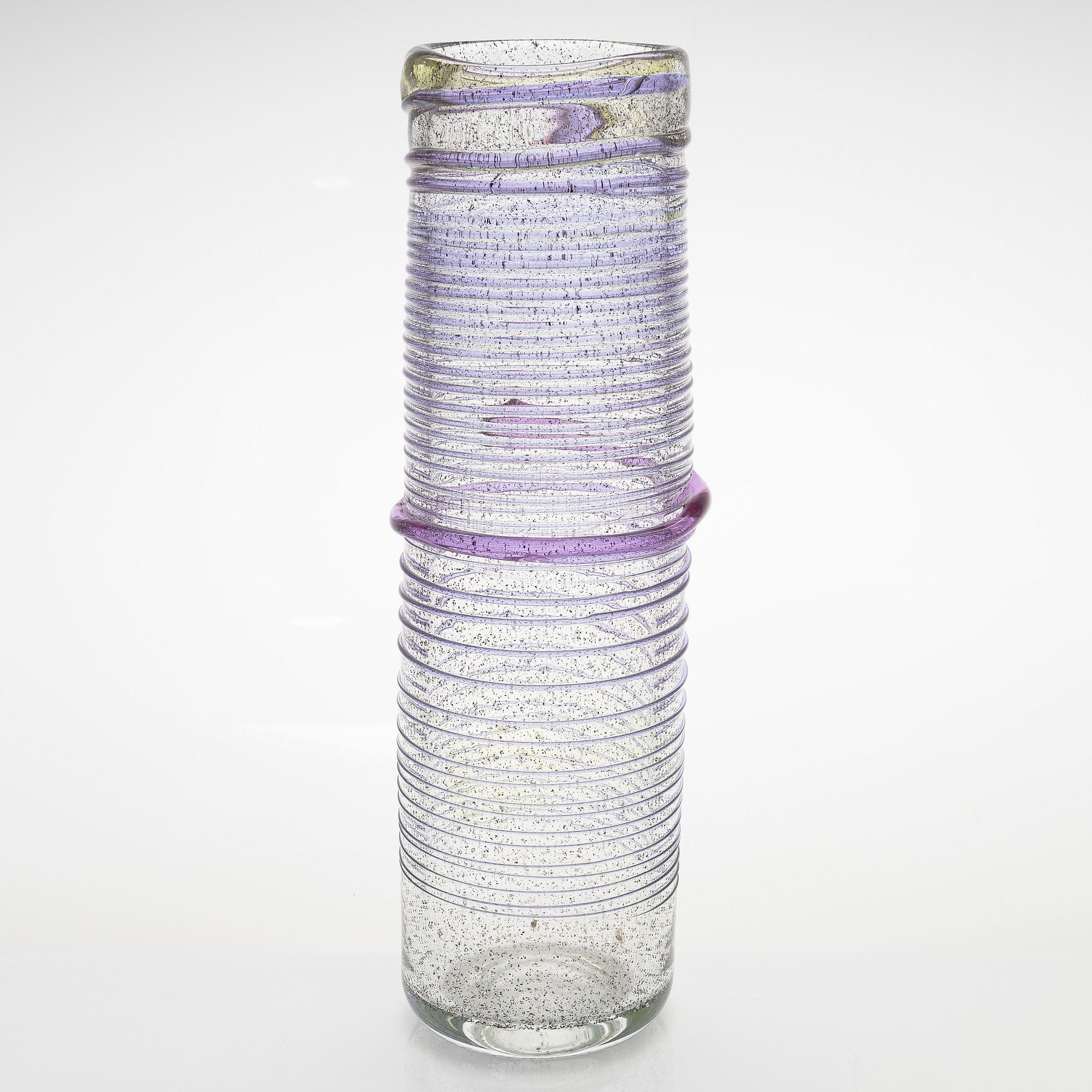 Tiina Nordström, an art glass signed Tiina Nordström, Iittala 1994.