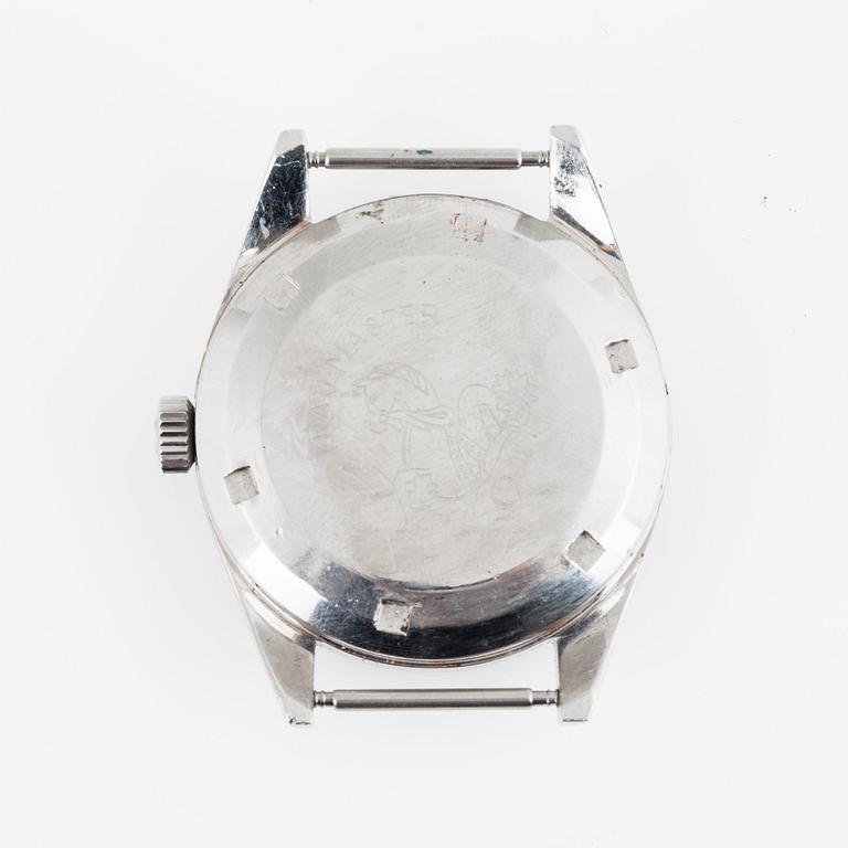 Omega, Railmaster, "Broad Arrow hands".