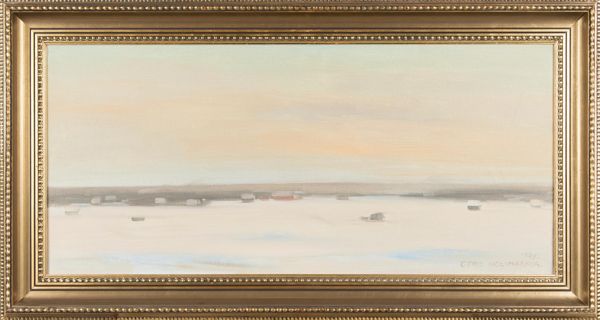Eero Nelimarkka, Winter Landscape.