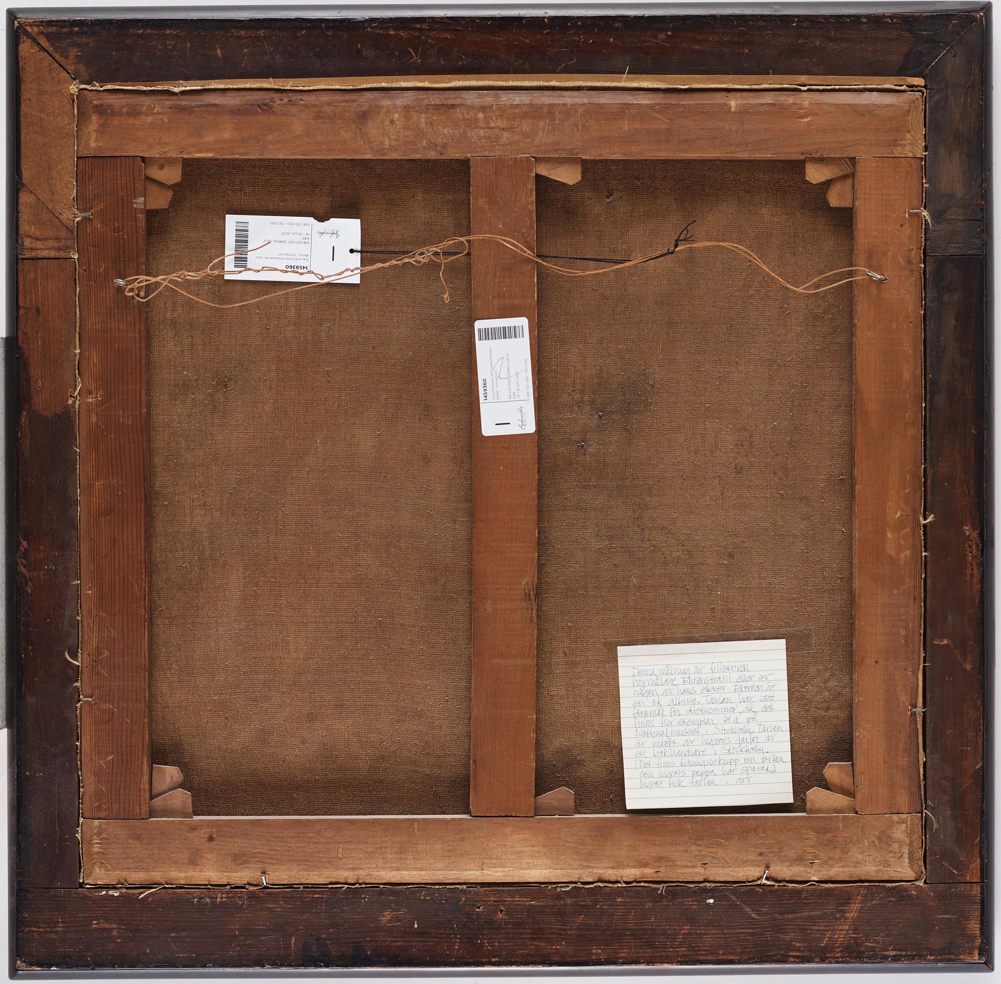 David Klöcker Ehrenstrahl, studio of, "Vit ekorre".