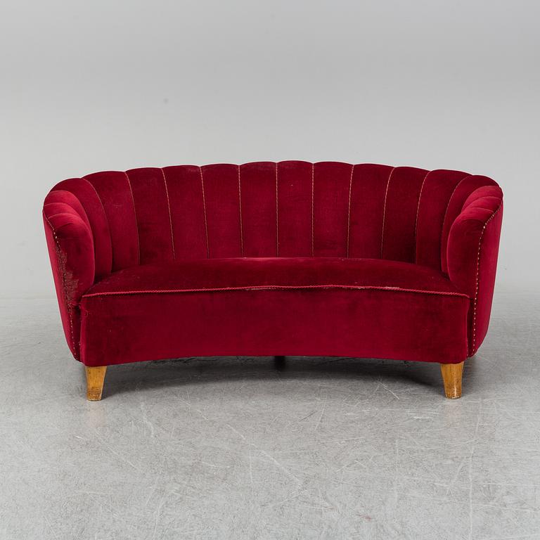 OTTO SCHULZ, attributed to. A Swedish Modern sofa, 1940's.