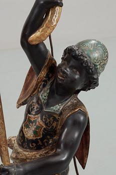 MORIANER, ett par, Italien, sannolikt 1800-tal.