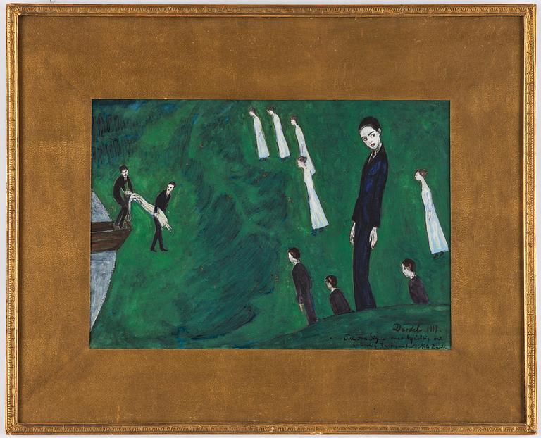 Nils von Dardel, ”Den drunknade flickan I".