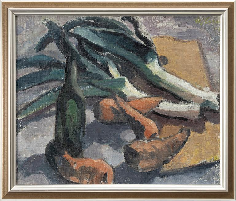 Hjalmar Grahn, "Grönsaker och flaska".