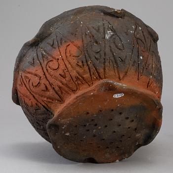 A group of six stoneware pots/vases, 20th century.