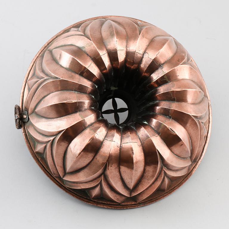 ALADÅBFORM, koppar, 1800-tal.