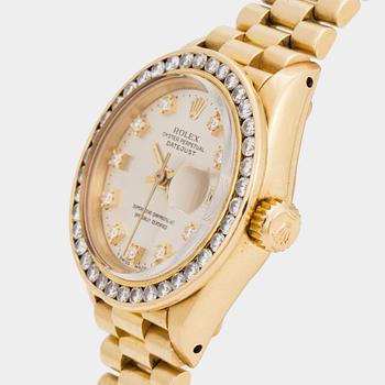 ROLEX, Oyster Perpetual, Datejust, Chronometer, wrist watch, 26 mm,