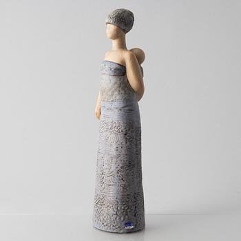 Lisa Larson, figuriner, 2 st, stengods, bl.a. "Arabkvinna", Gustavsbergs studio.