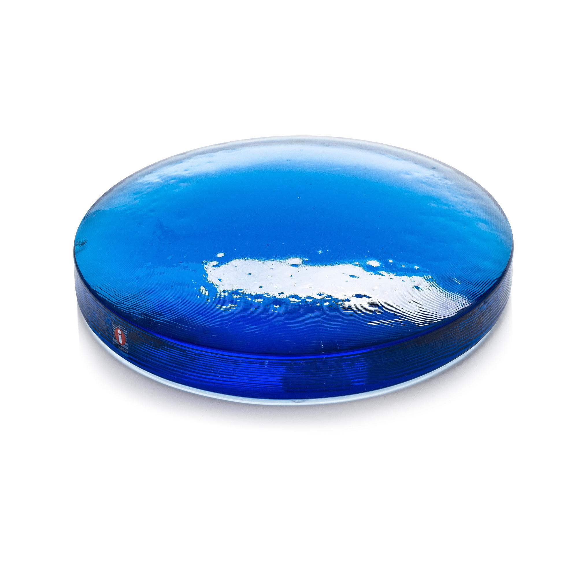 Harri Koskinen, taidelasi, "Kupera", signeerattu Harri Koskinen Iittala 2017, 4/100 1921.