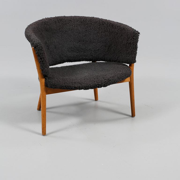 FÅTÖLJ, "Modell 83", Nanna Ditzel, Danmark, 1900-talets andra hälft.