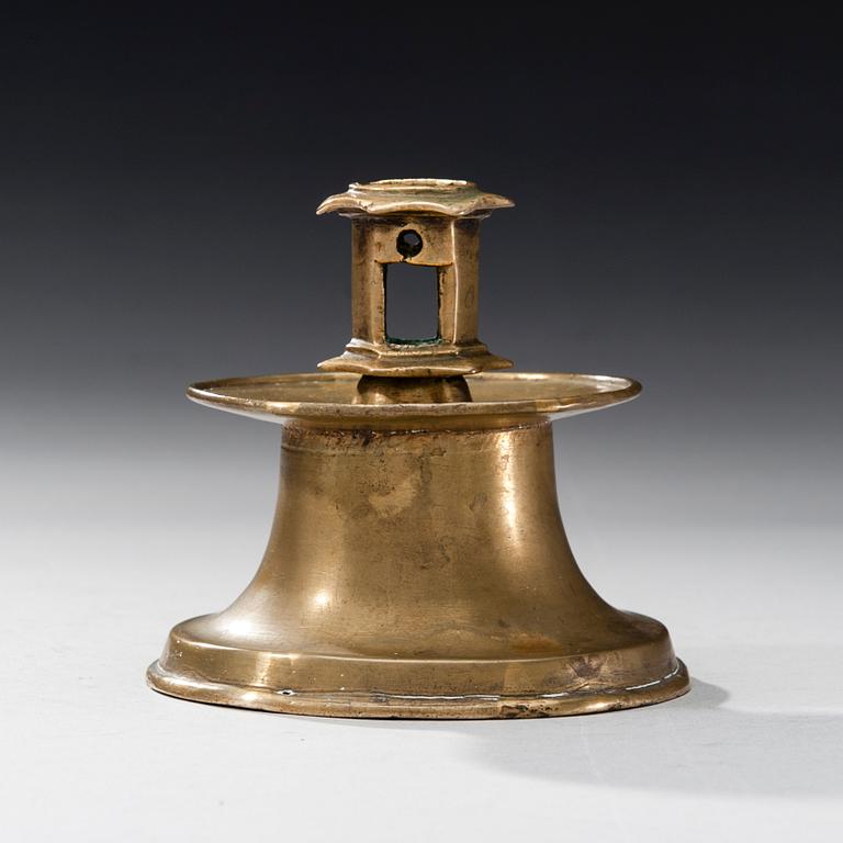 LJUSSTAKE, brons, Spanien 1500-tal.