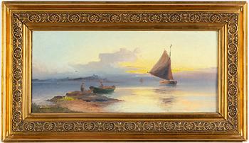 LUDVIG RICHARDE, oil on canvas, signed L. Richarde and dated 1906.