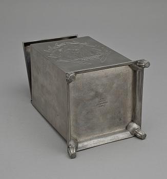 BURK, tenn, art deco, Aagesen Hälsingborg, 1930-tal.