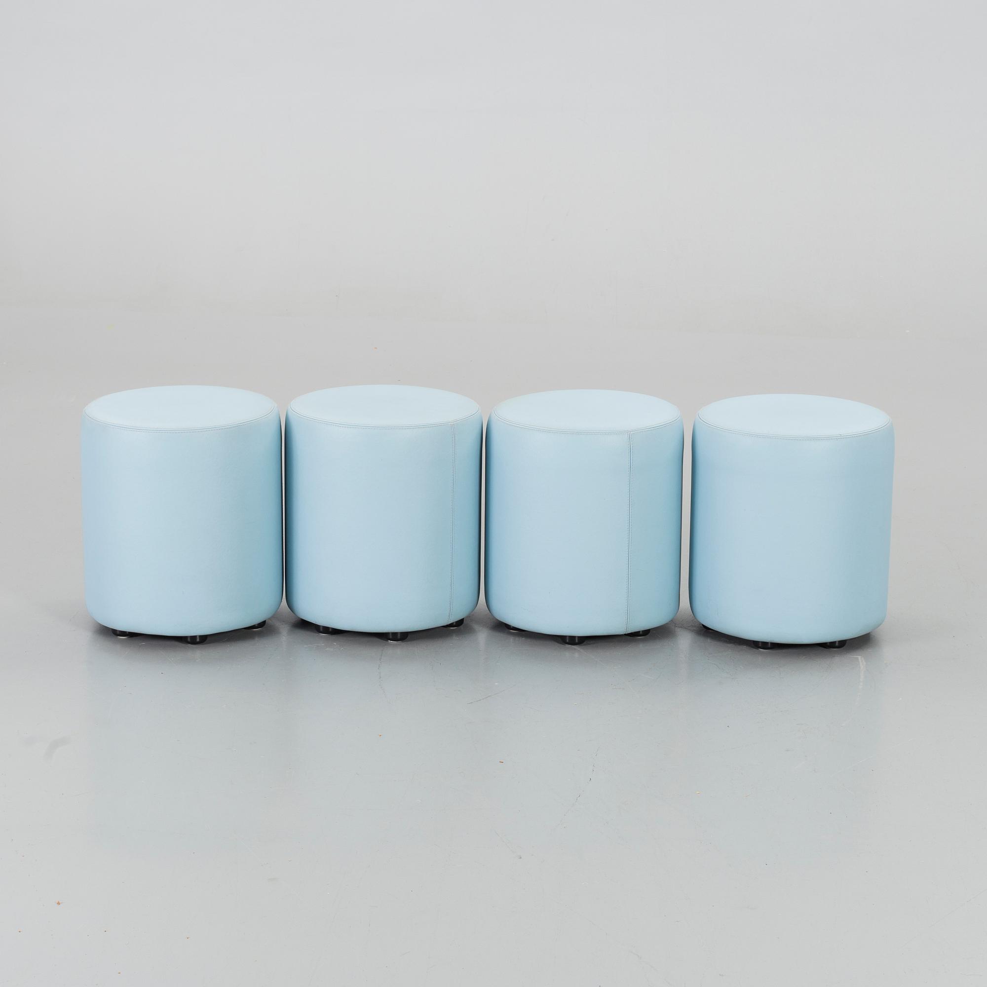 FOUR JOHANSSONS DESIGN STOOLS.