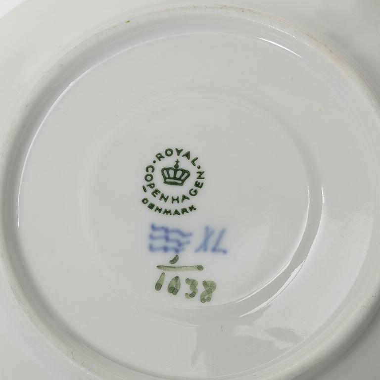 Royal Copenhagen, kaffeservis, 10 delar, "Musselmalet", Danmark.