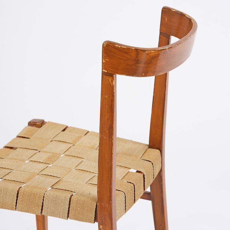 Bruno Mathsson, a pair of "BB" chairs, Firma Karl Mathsson, Värnamo, 1930s.
