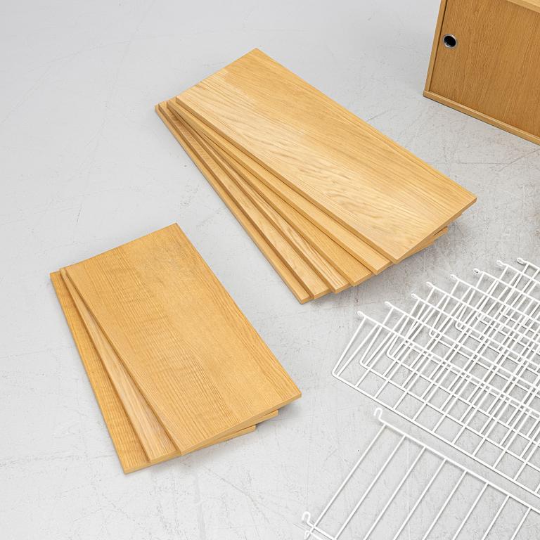 Nils Strinning, a shelving system, "String", Sweden.