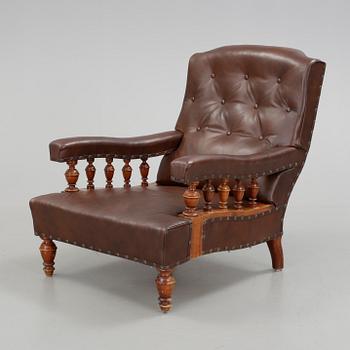 BALUSTRADFÅTÖLJ, 1900-tal.